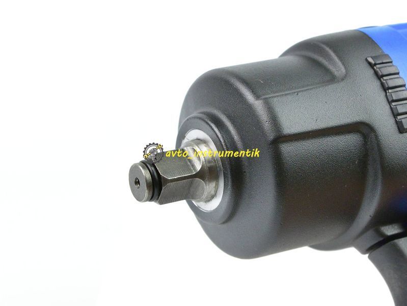 Гайковерт пневматичний ударний 1/2" 1560 Нм Geko G03184 G03184 фото