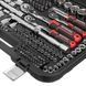 Набір інструментів 219 од., STORM, 1/2", 3/8", 1/4 ", Cr-V INTERTOOL ET-8219 ET-8219 фото 5