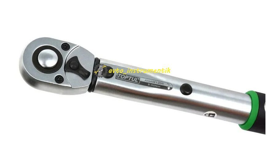 Ключ динамометричний 1/4", 5-25 Нм Toptul ANAM0803 ANAM0803 фото