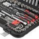 Набір інструментів 156 од., STORM, 1/2", 3/8", 1/4", Cr-V INTERTOOL ET-8156 ET-8156 фото 6