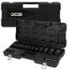 Набір головок ударних глибоких 1/2'' (6-гр.), 10-32 мм, 13 од. в кейсі JCB Tools JCB-4131-5MPB JCB-4131-5MPB фото 1