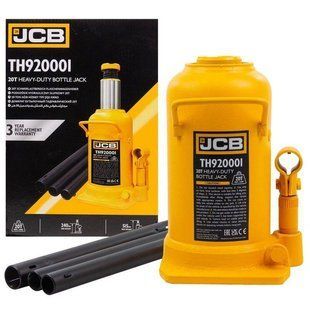 Домкрат пляшковий 20т (240-515 мм) гідравлічний JCB Tools JCB-TH920001 JCB-TH920001 фото