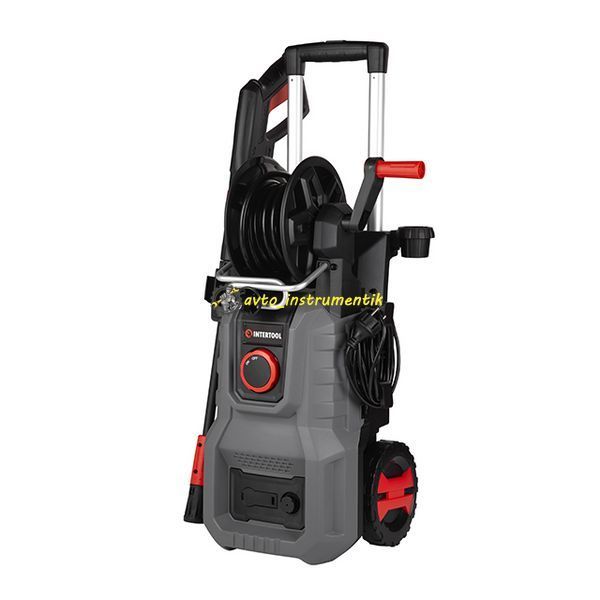 Мийка високого тиску, 2,0 кВт, 110-160 бар, 7 л/хв, шланг 5 м INTERTOOL DT-1518 DT-1518 фото