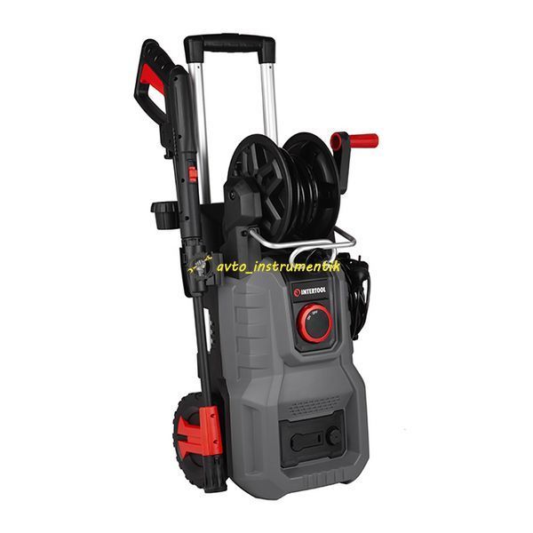 Мийка високого тиску, 2,0 кВт, 110-160 бар, 7 л/хв, шланг 5 м INTERTOOL DT-1518 DT-1518 фото