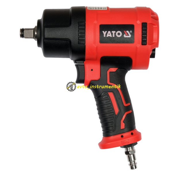 Гайковерт пневматичний ударний 1/2" 1560 Нм Yato YT-09545 YT-09545 фото
