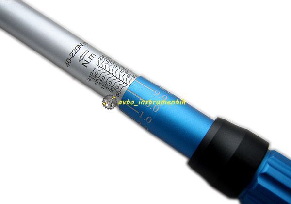 Ключ динамометричний з швидкою фіксацією 1/2", 40-220 Нм H&ouml;gert HT1W713 HT1W713 фото