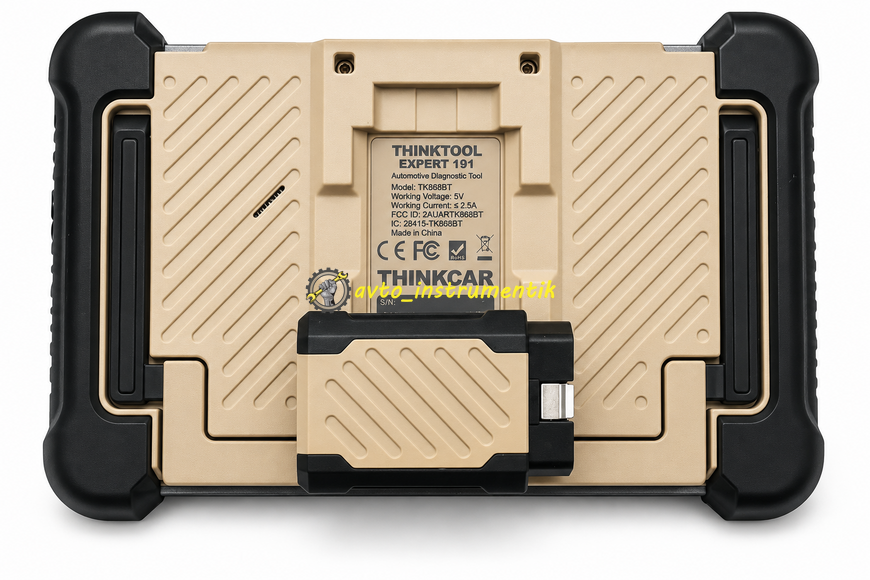 Автосканер Thinkcar Thinktool Expert 191 (ШІ, всі системи, 35+ сервісних функцій, 3 роки оновлень, кодування, тести, CAN FD, DoIP) Thinkcar Thinktool Expert 191 фото
